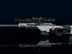 3D Sniper Rifle Low-poly 3D Model