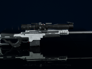 3D Sniper Rifle Low-poly Modelo 3D