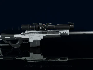 3D Sniper Rifle Low-poly 3D Model