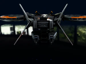 3D Drone model 3D Model