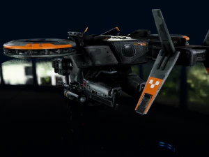 3D Drone model 3D Model