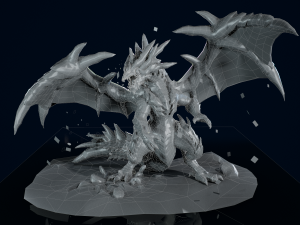 Magma Dragon 3D 3Dモデル