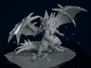 Magma Dragon 3D 3Dモデル