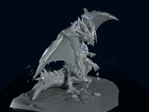 Magma Dragon 3D 3D Model