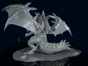 Magma Dragon 3D 3Dモデル
