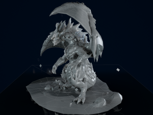 Magma Dragon 3D 3Dモデル