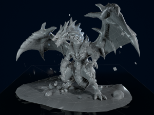 Magma Dragon 3D 3Dモデル