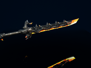 Demon Sword Modello 3D