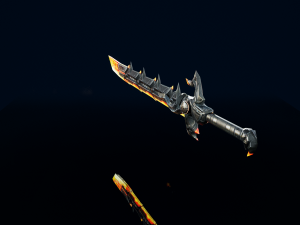 Demon Sword Modello 3D