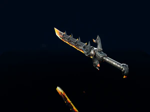 Demon Sword 3D Model