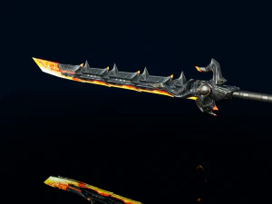 Demon Sword 3D Model
