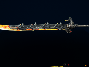 Demon Sword Modello 3D