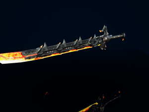 Demon Sword Modello 3D