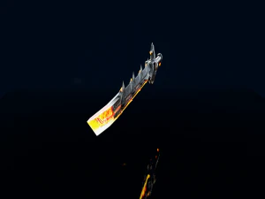 Demon Sword 3D Model