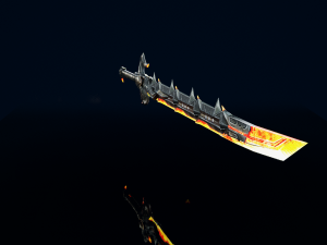 Demon Sword Modello 3D