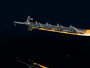 Demon Sword 3D Model