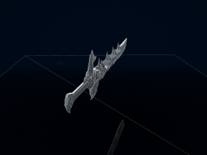 Demon Sword Modello 3D