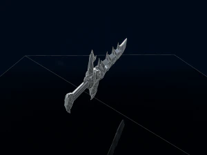 Demon Sword 3D Model