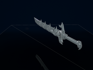 Demon Sword Modello 3D