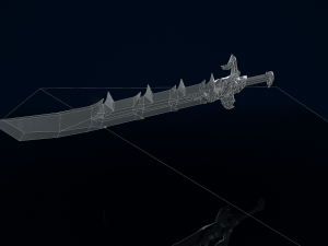Demon Sword Modello 3D