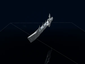 Demon Sword 3D Model