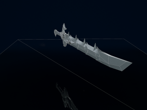 Demon Sword Modello 3D