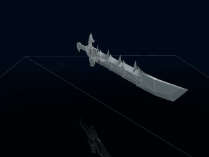 Demon Sword 3D Model