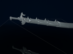 Demon Sword Modello 3D