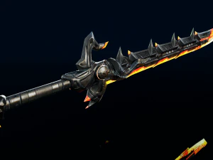 Demon Sword 3D Model