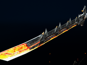Demon Sword Modello 3D
