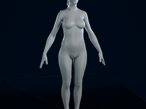Base Female Model 3D