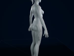 Base Female Model 3D