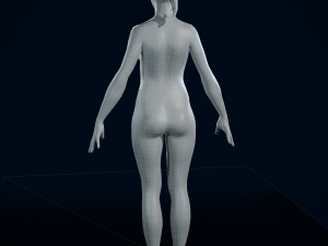 Base Female Model 3D