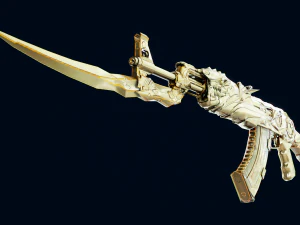 Ak47 3D 3D Model