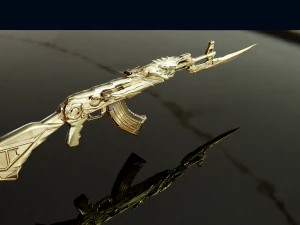 Ak47 3D 3D Model