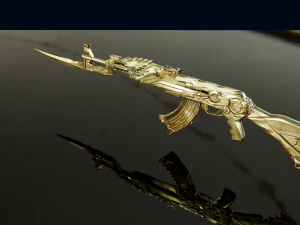 Ak47 3D 3D Model