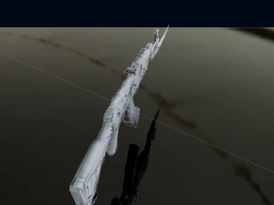 Ak47 3D 3D Model