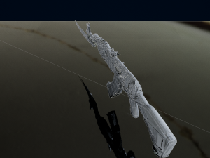Ak47 3D 3D Model