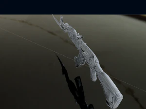 Ak47 3D 3D Model