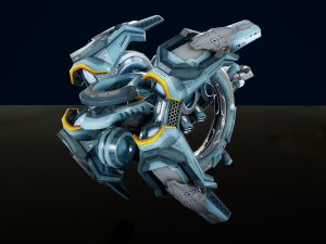 Drone Low-poly 3D 3D Model