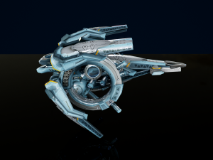 Drone Low-poly 3D 3D Model