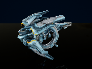 Drone Low-poly 3D 3D Model