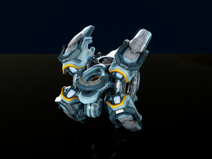 Drone Low-poly 3D 3D Model