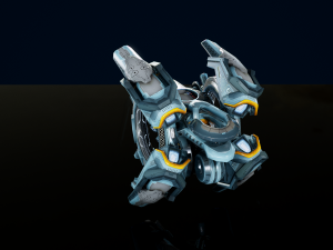 Drone Low-poly 3D 3D Model
