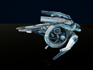 Drone Low-poly 3D 3D Model