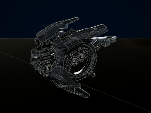 Drone Low-poly 3D 3D Model