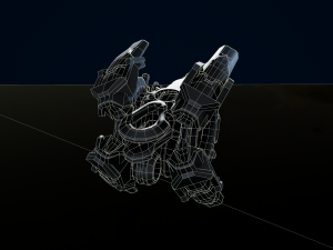 Drone Low-poly 3D 3D Model