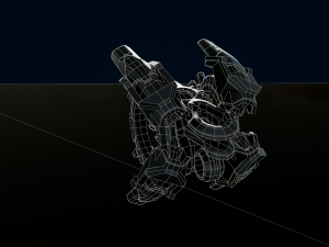 Drone Low-poly 3D 3D Model