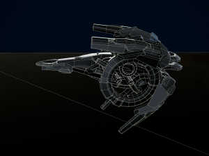 Drone Low-poly 3D 3D Model
