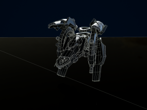 Drone Low-poly 3D 3D Model